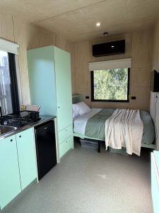 Inside the tiny house